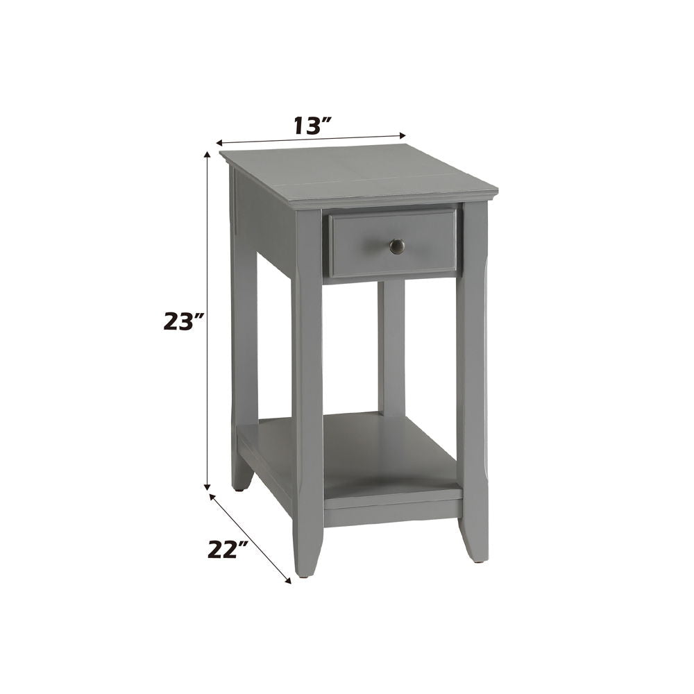 Bertie - Accent Table, alternate view 24 with wood construction