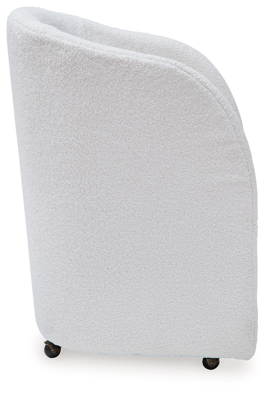 Rowanbeck - Dining Upholstered Arm Chair (Set of 2) - Ivory, alternate view 3 with polyester fabric