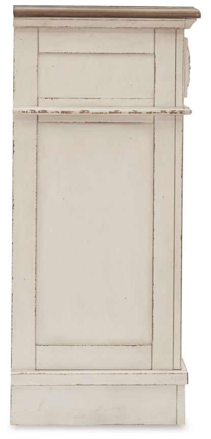 Realyn - Dresser, alternate view 18 with wood construction