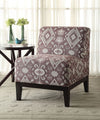 Hinte - Accent Chair, alternate view 2 with chenille upholstery