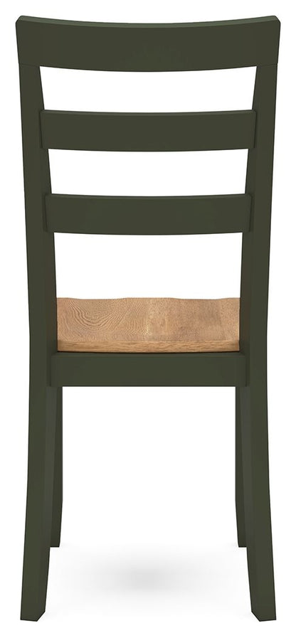 Gesthaven - Dining Room Side Chair (Set of 2), alternate view 26 with wood construction