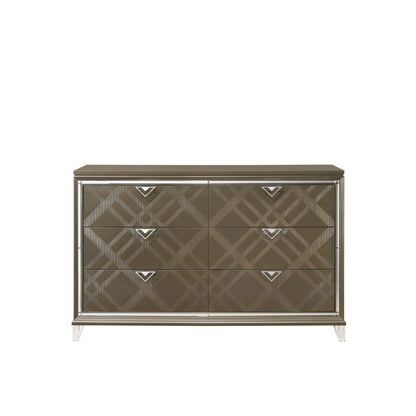 Skylar - Dresser, alternate view 6 with metal