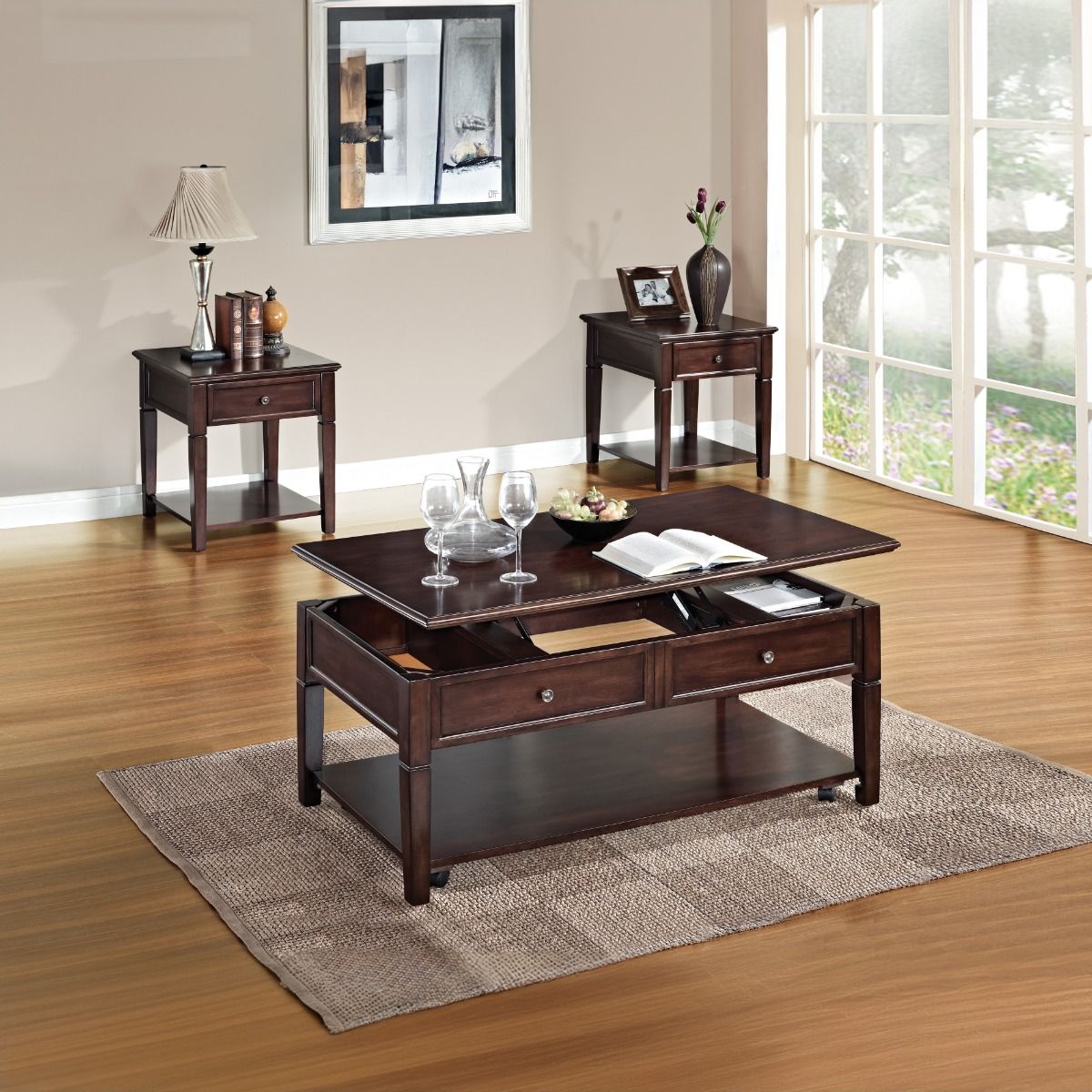 Malachi - Coffee Table w/Lift Top, alternate view 9