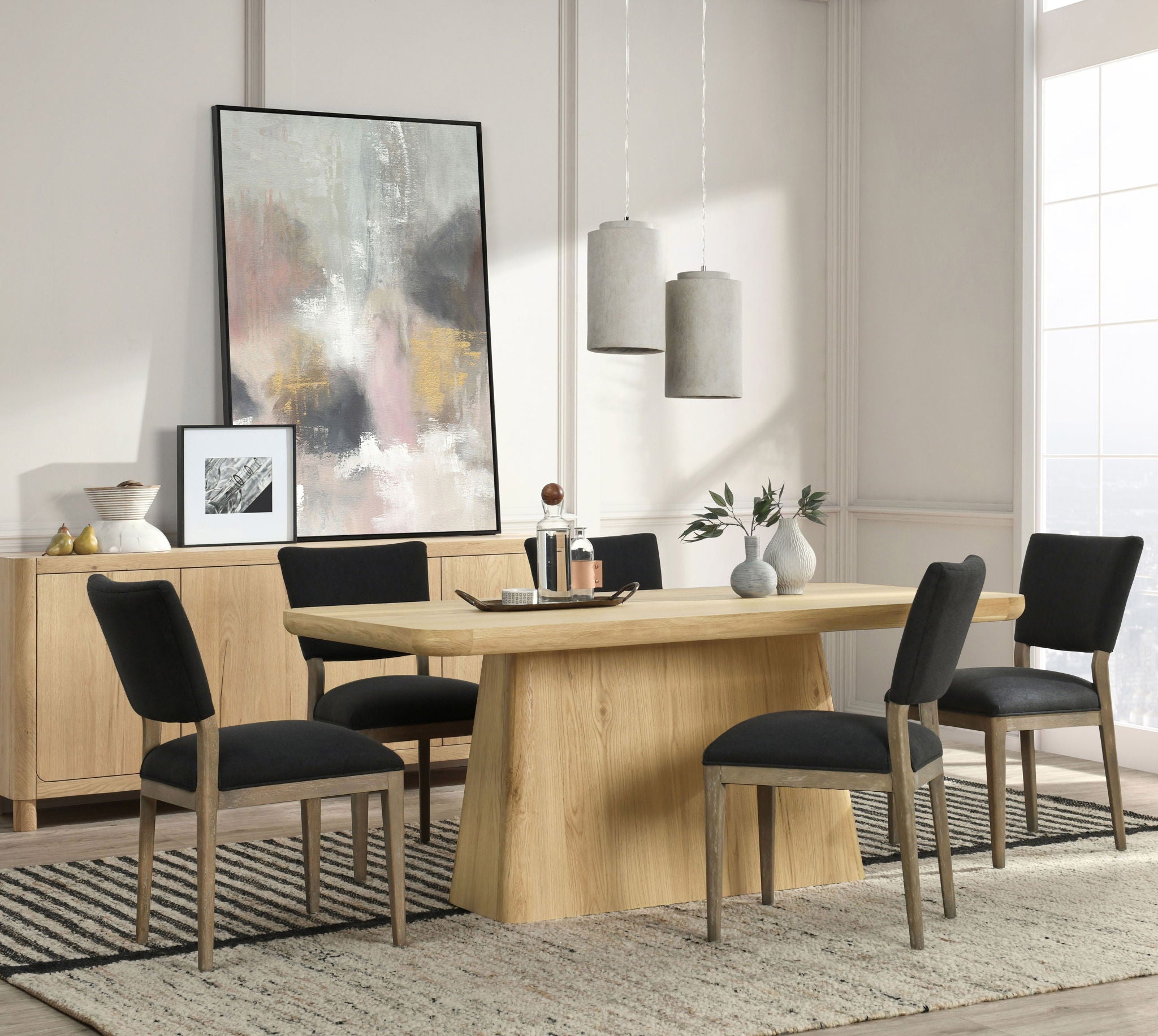 Orlando - Dining Table, alternate view 18 with wood construction