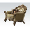Vendome - Chair, alternate view 3 with leather upholstery