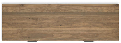 Deanlow - Six Drawer Dresser - Honey, alternate view 5 with engineered wood