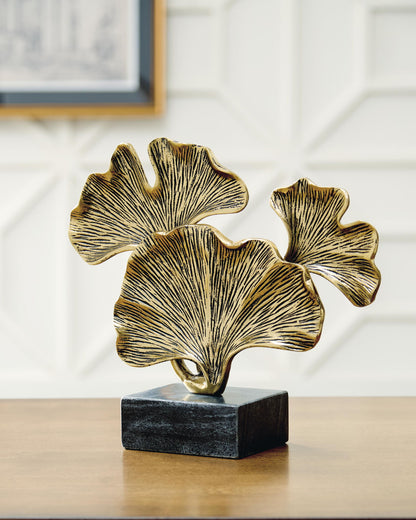 Collridge Sculpture Gold Finish / Black, gallery image 3