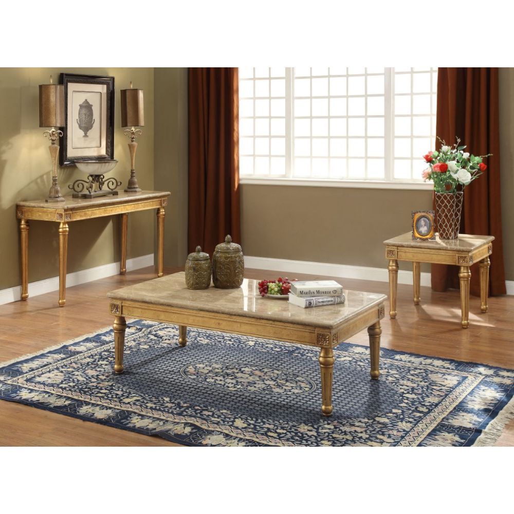 Daesha - Table, product view with marble