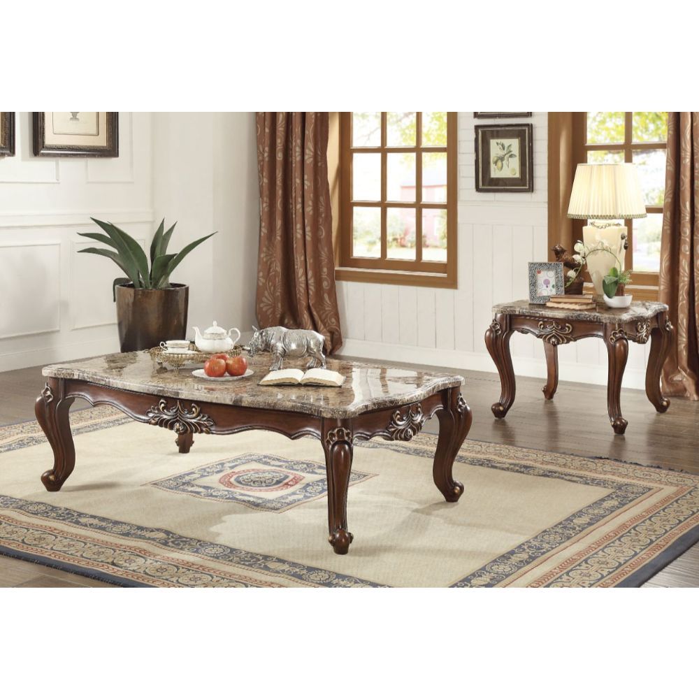 Shalisa - Table, product view with marble