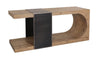 Danica - Console Table, product view with wood construction
