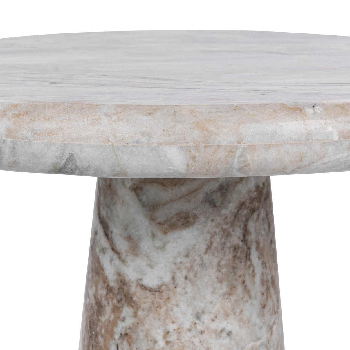 Huxley - Marble Round Accent Table, alternate view 6