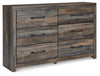 Drystan - Dresser, product view with wood construction