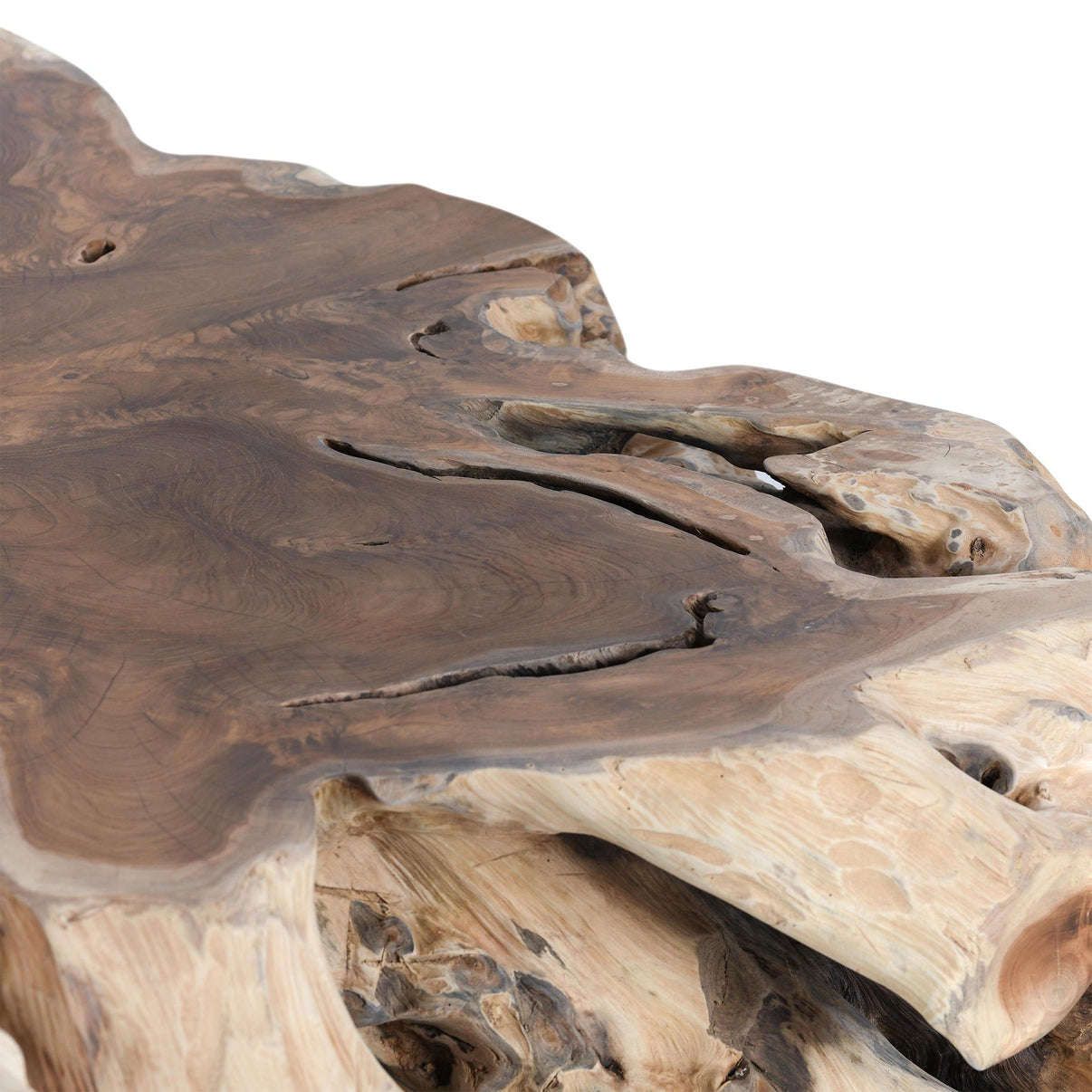 Cypress - 40" Square Coffee Table, alternate view 10 with wood construction