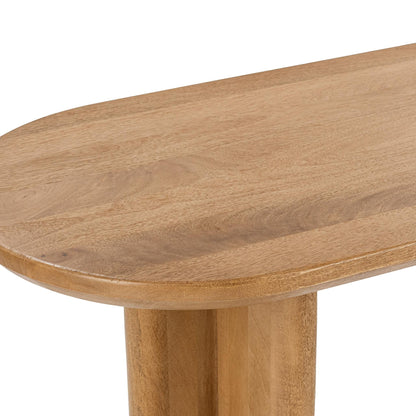 Montengo - Console Table - Natural Maple, alternate view 6 with wood construction