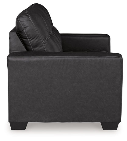 Barlin Mills - Living Room Set, alternate view 13 with faux leather
