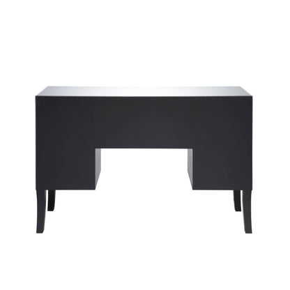 Dominic - Vanity Desk - Mirrored, alternate view 8 with wood construction