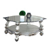 Versailles - Traditional Coffee Table, alternate view 2 with glass