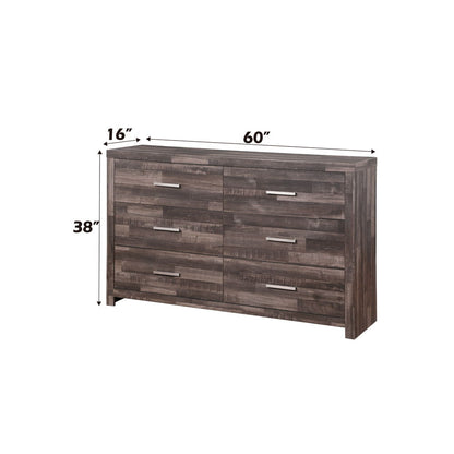 Juniper - Dresser - Dark Oak, alternate view 6 with wood construction