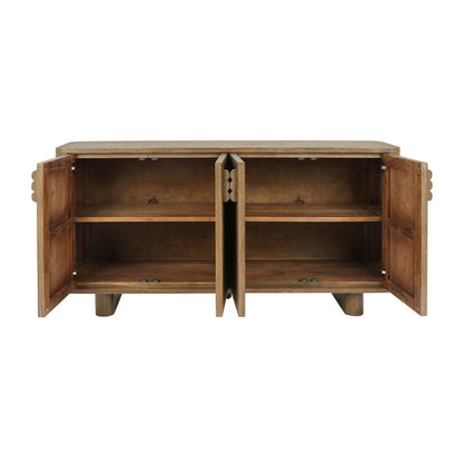 Tacoma - 4 Door Sideboard - Tawny Brown