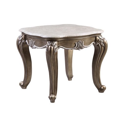 Elozzol - Table, alternate view 2 with marble