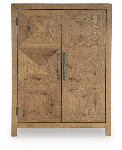 Clayburns Bar Cabinet Light Brown, gallery image 7