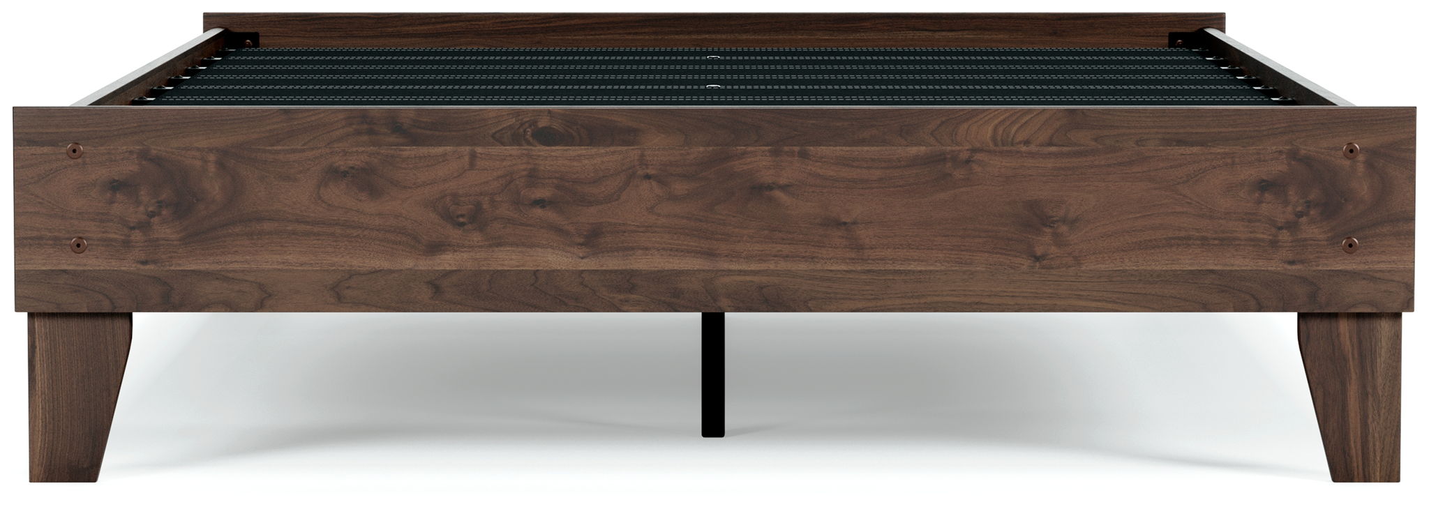Calverson - Platform Bed, alternate view 4 with wood construction