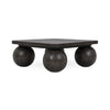 Delyla - Coffee Table, product view with wood construction
