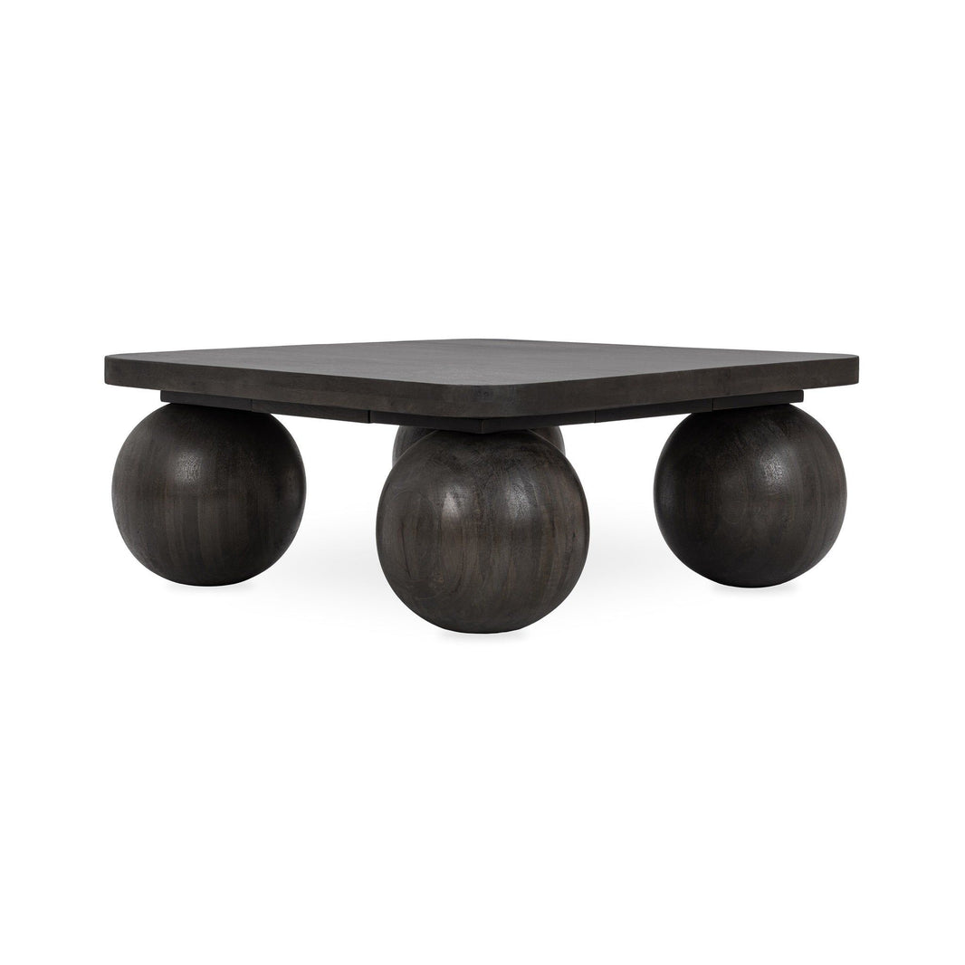 Delyla - Coffee Table, product view with wood construction