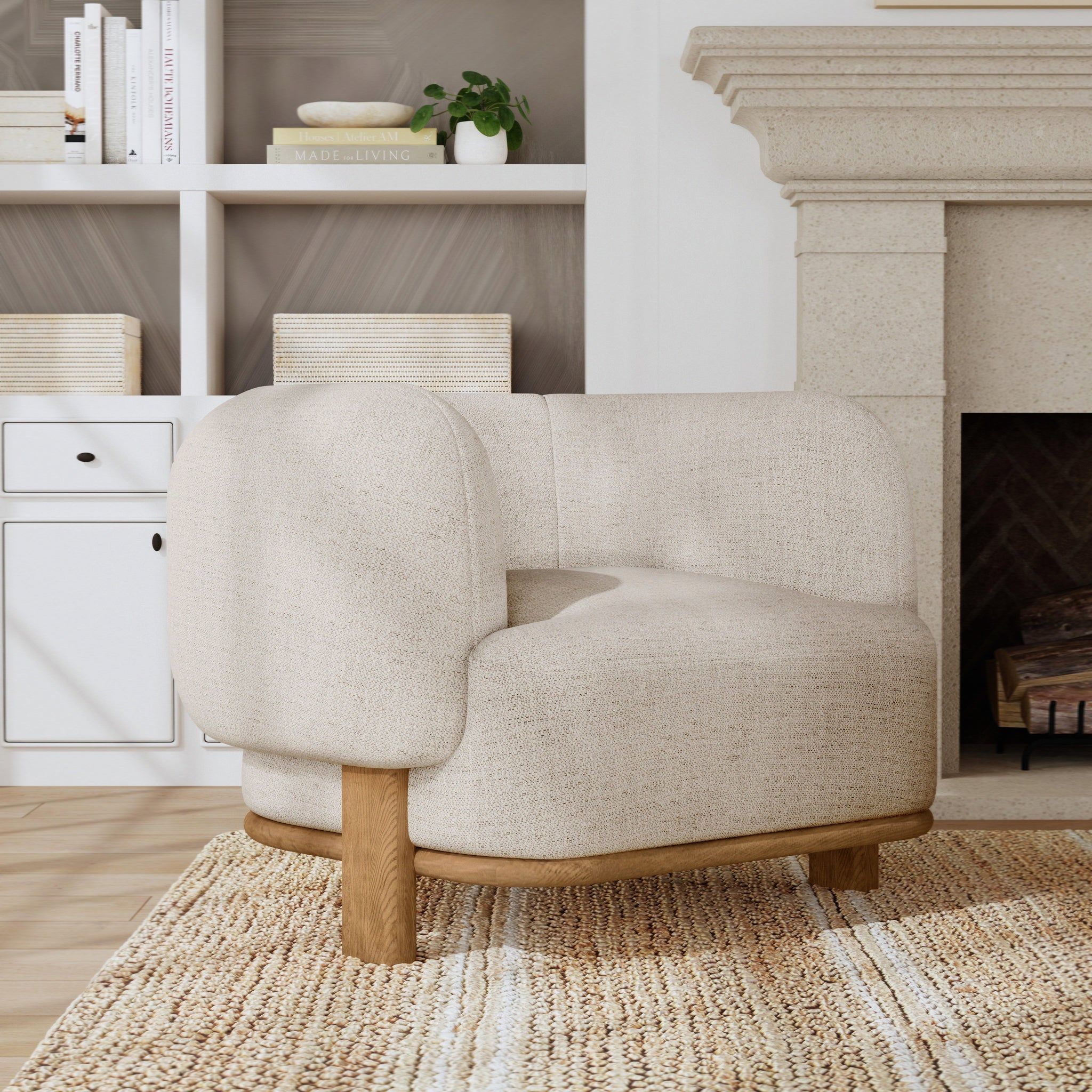 Pasadena - Accent Chair, alternate view 7 with polyester fabric