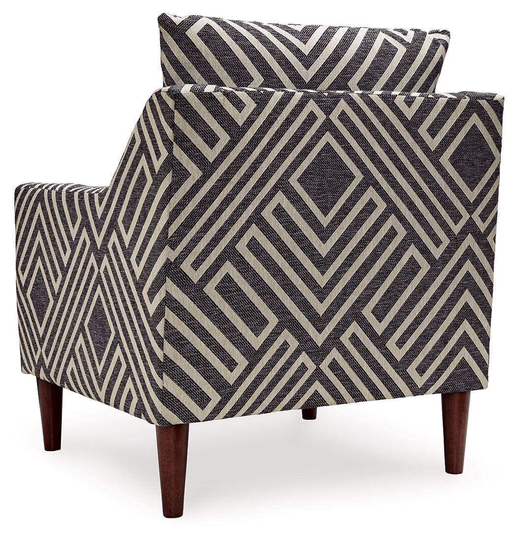 Morrilton Next-Gen Nuvella - Accent Chair - Natural / Charcoal, alternate view 5 with performance fabric