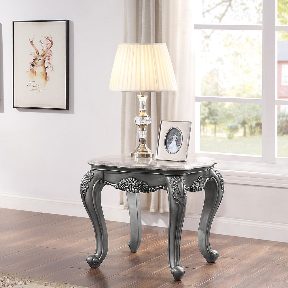 Ariadne - Table, alternate view 2 with marble