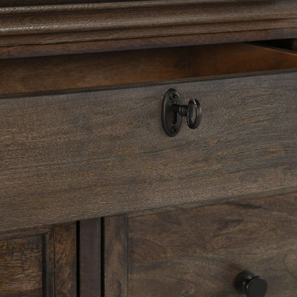 Adelaide - Wood 9 Drawer Dresser - Cocoa Brown, alternate view 8