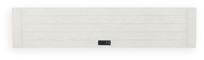 Robbinsdale - Rectangular Dining Room Counter Table Set (Set of 4) - Antique White, alternate view 7 with polyester fabric