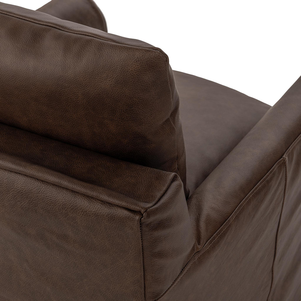 Cassiano - Swivel Chair, alternate view 46 with leather upholstery