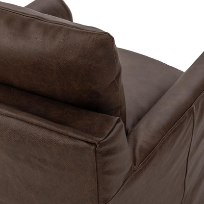 Cassiano - Swivel Chair, alternate view 46 with leather upholstery