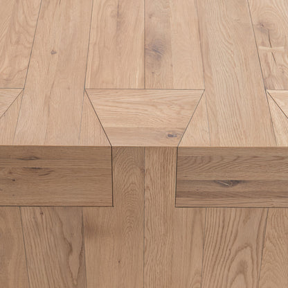 Bristol - Reclaimed Oak Table, alternate view 65 with wood construction