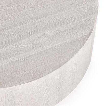 Layne - Round Coffee Table With Casters