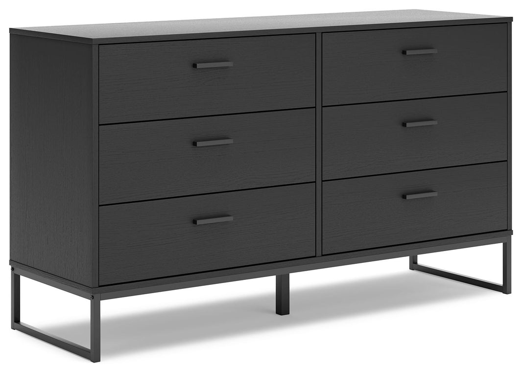 Socalle - Six Drawer Dresser, alternate view 2
