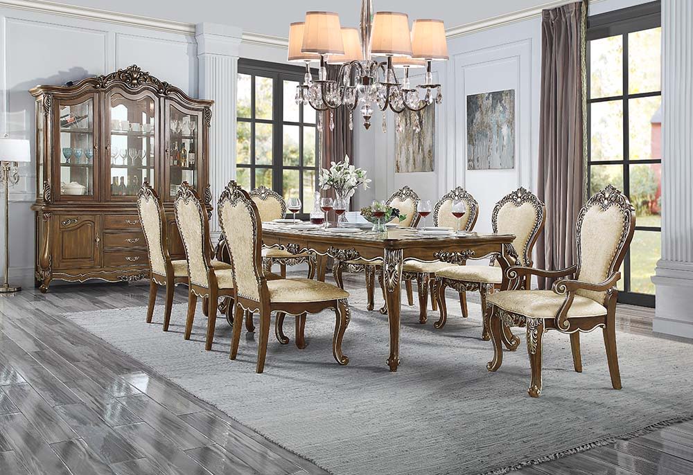 Latisha - Dining Table - Antique Oak, alternate view 6