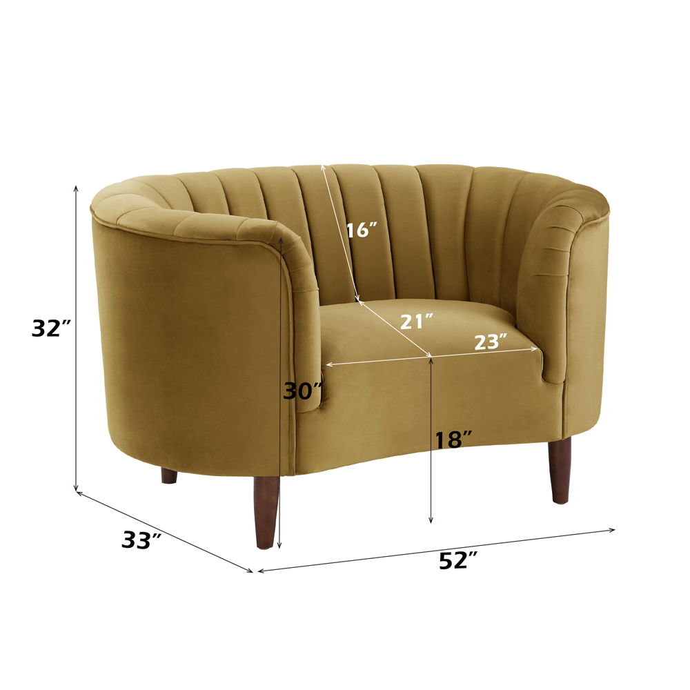 Millephri - Chair, alternate view 20 with velvet upholstery