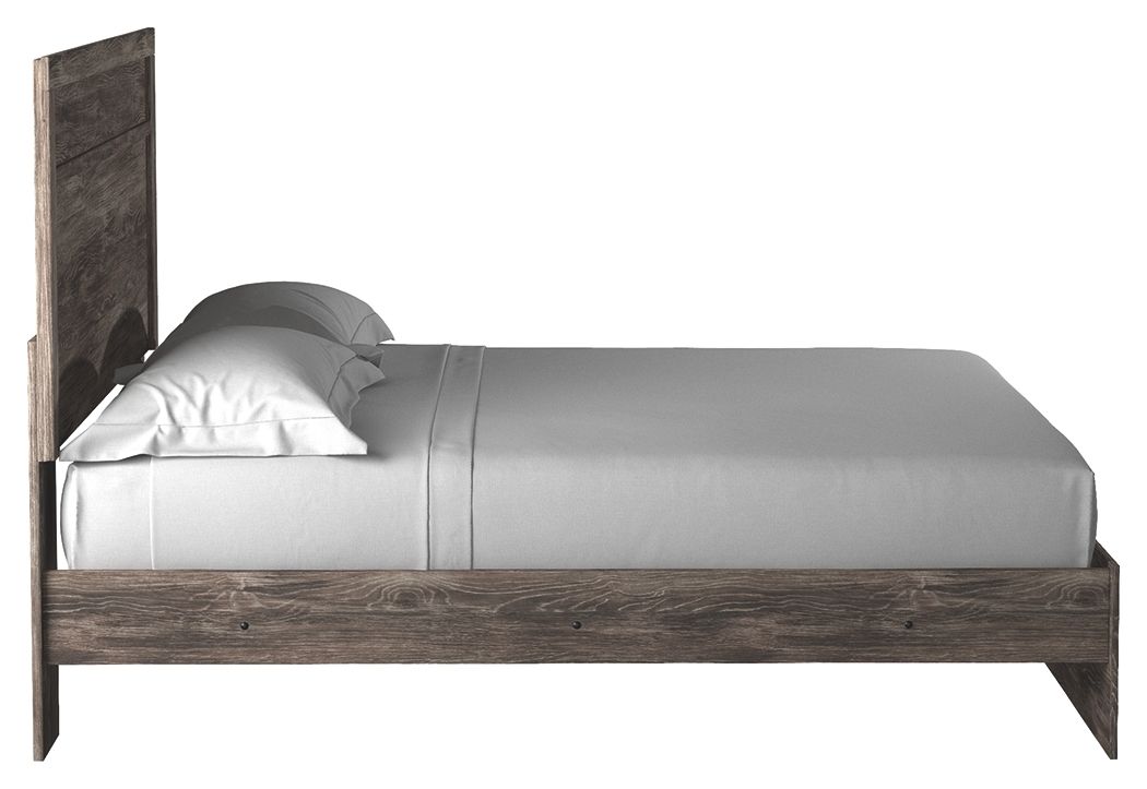 Ralinksi - Panel Bed, alternate view 17 with linen fabric