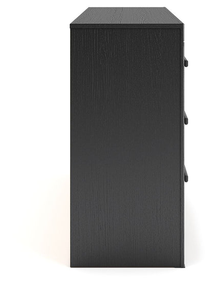 Broachmyn - Six Drawer Dresser, alternate view 33 with wood construction