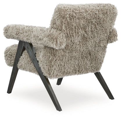 Goda - Accent Chair, alternate view 9 with faux leather