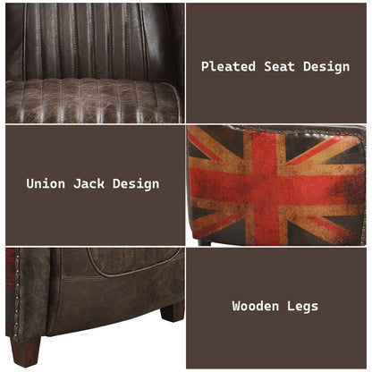 Brancaster - Chair - Antique Slate Top Grain Leather