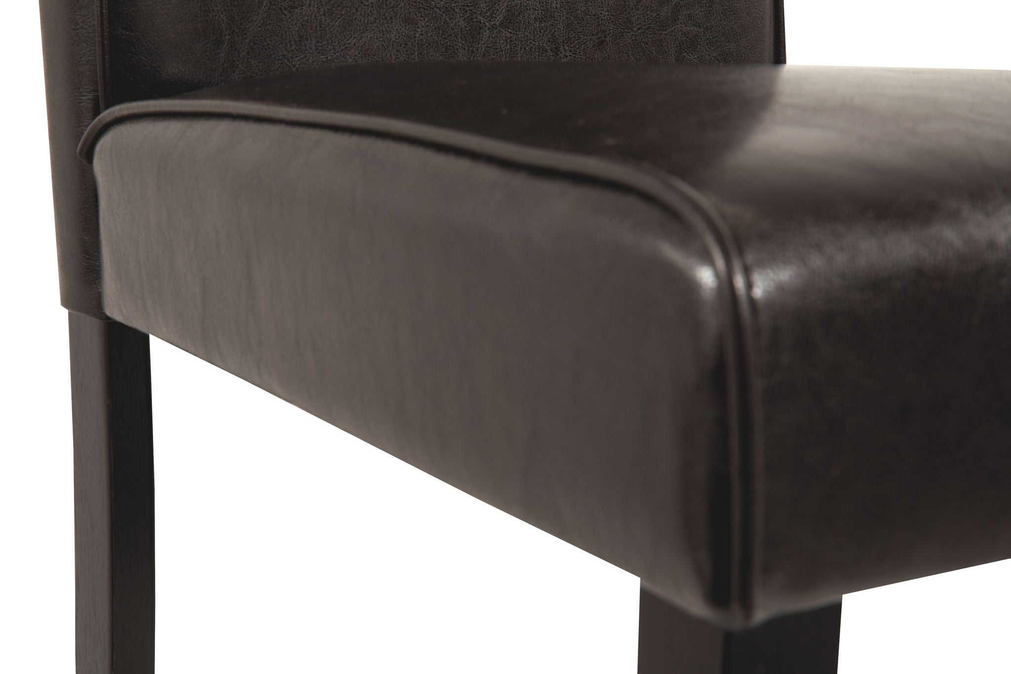 Kimonte - Dining Side Chair, alternate view 14 with faux leather