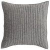 Bari - Velvet Sham - Gray