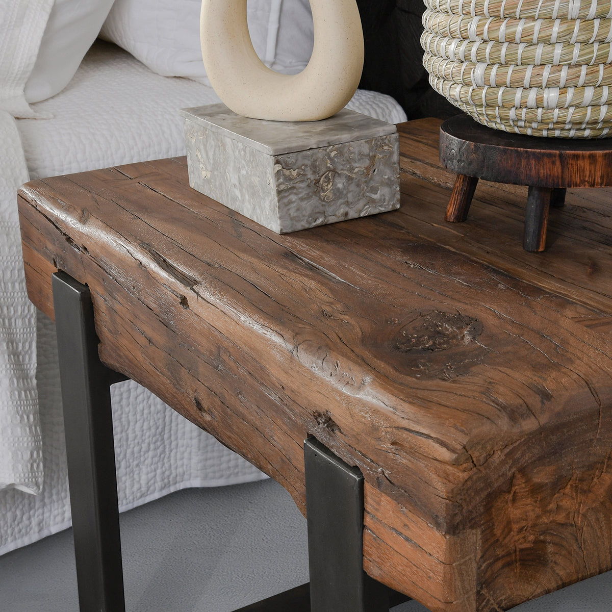 Duarte - Table, alternate view 11 with wood construction