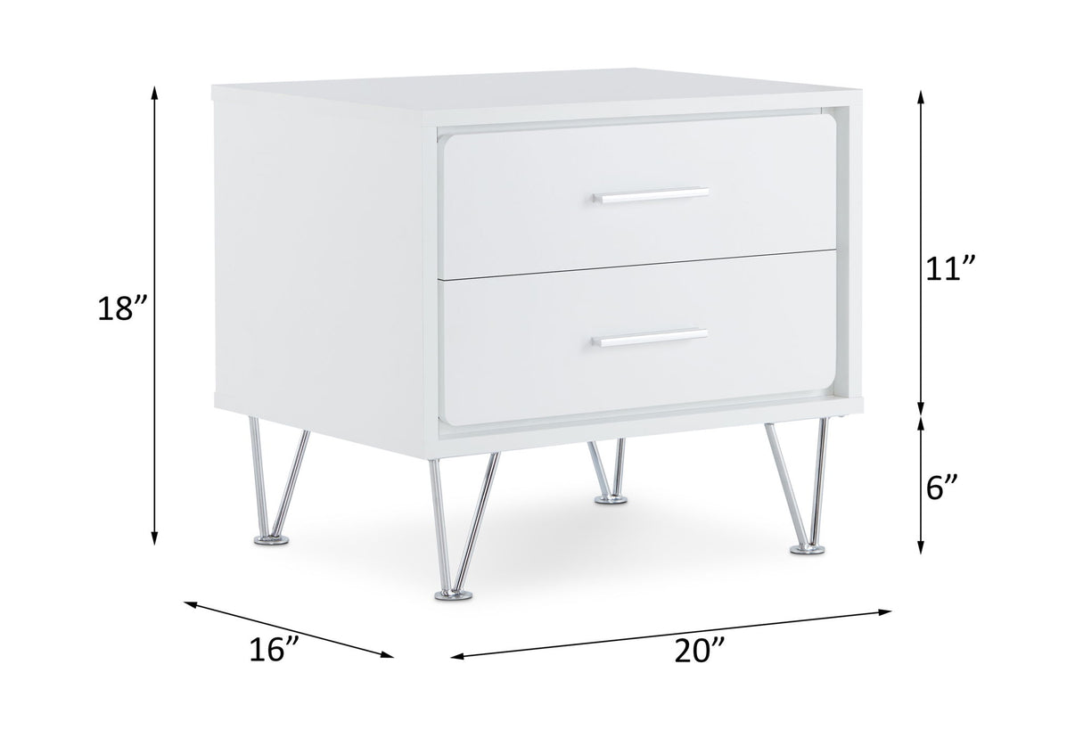 Deoss - Accent Table, alternate view 11 with metal
