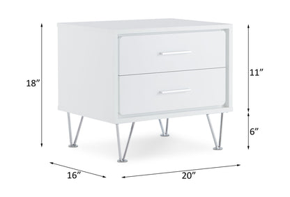 Deoss - Accent Table, alternate view 11 with metal