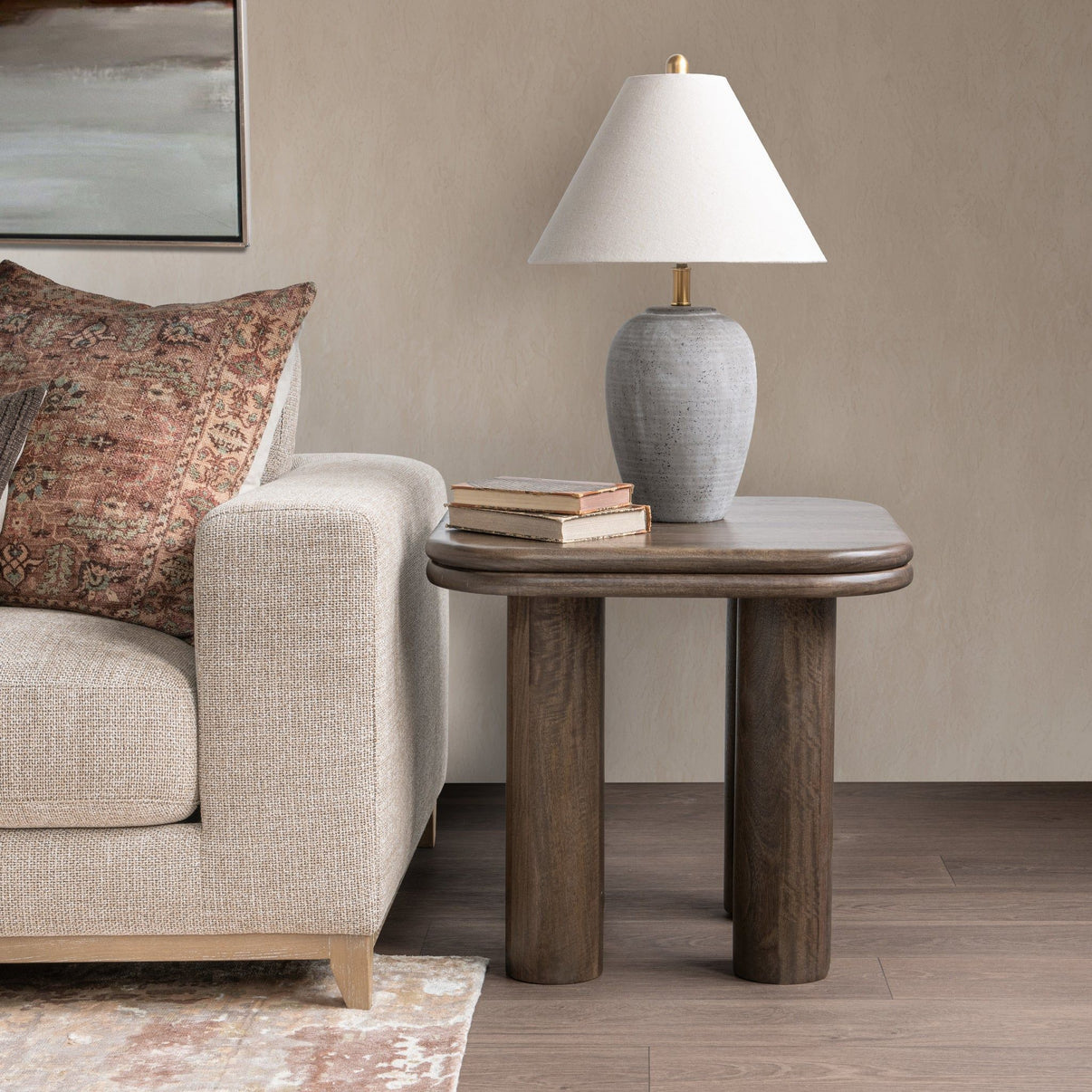 Miranda - Table, alternate view 8 with wood construction